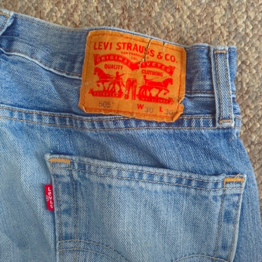 Levi's Washed 505 Jeans